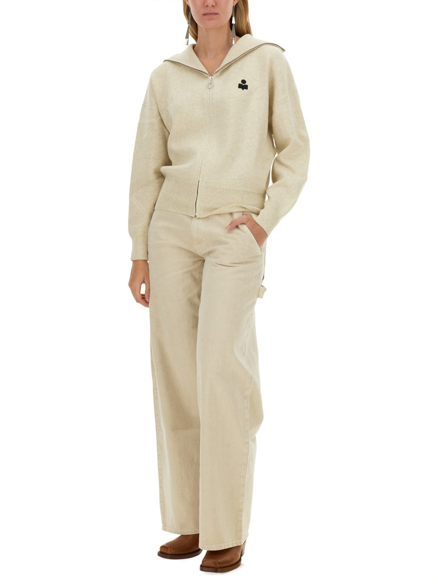 ISABEL MARANT ETOILE Women's High Neck Sweater, Size 38