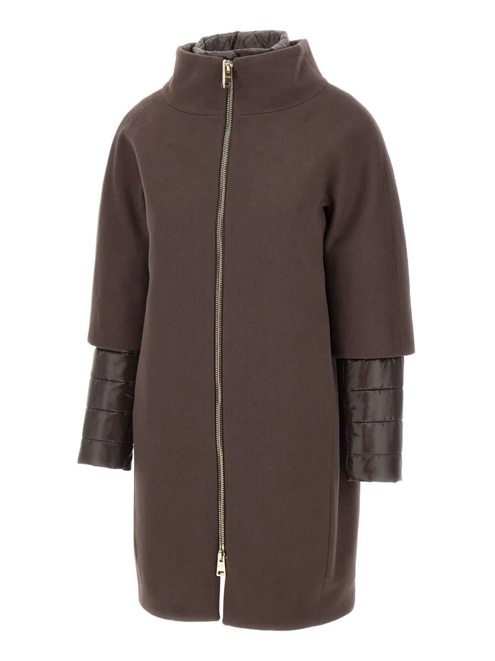 HERNO Detachable-Panels Wool Jacket - Loose Fit