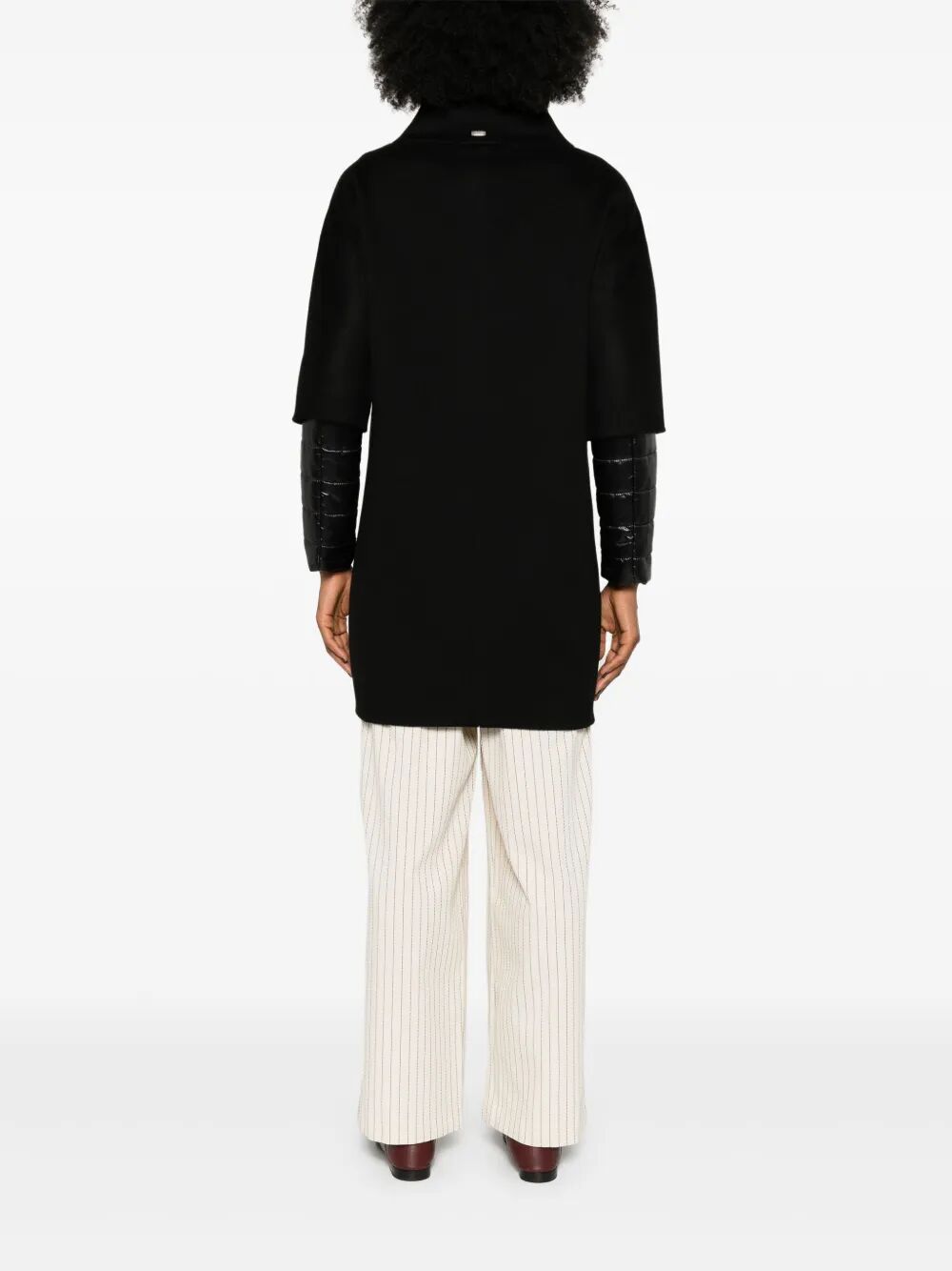 HERNO Detachable Panels Wool Jacket for Women