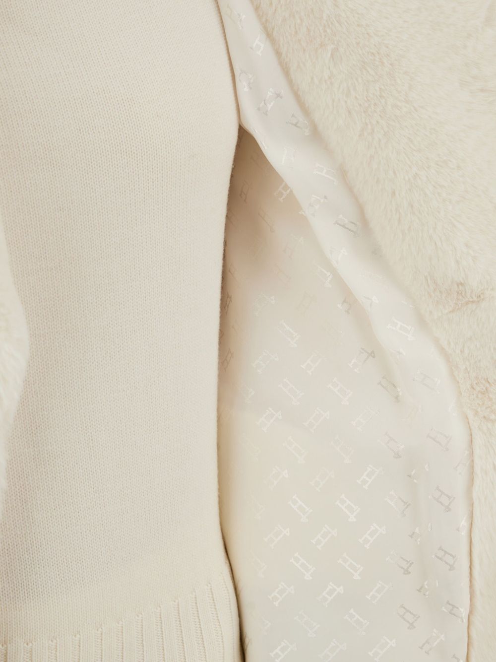 HERNO Scarf Lapel Adjustable Belt Jacket for Women