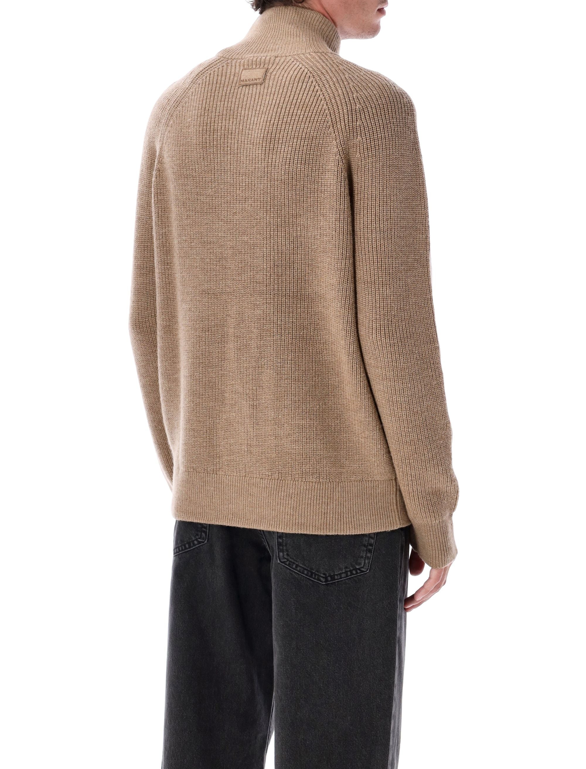 ISABEL MARANT Zip Knit Sweater for Men - FW25 Edition
