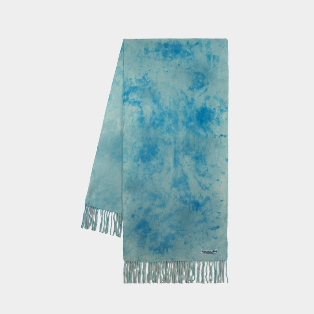 ACNE STUDIOS Unisex Tie Dye Scarf - SS24 Collection