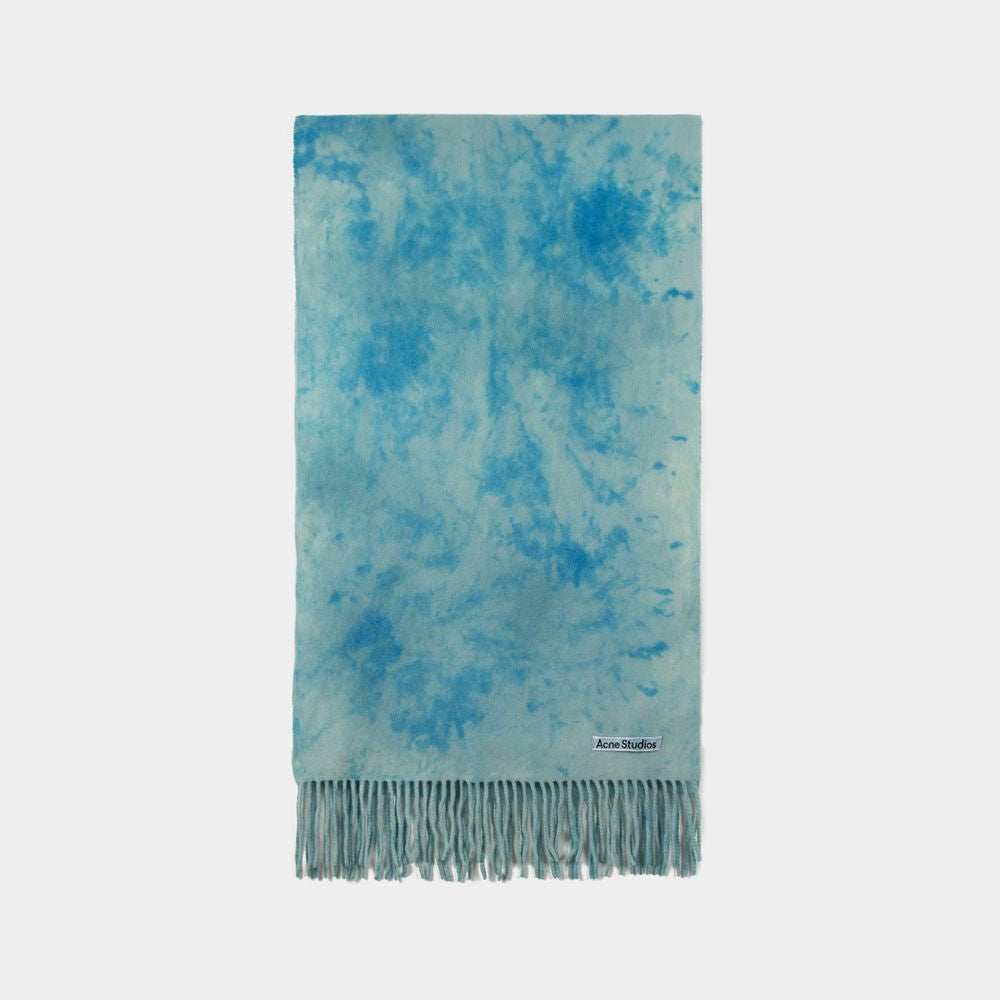 ACNE STUDIOS Unisex Tie Dye Scarf - SS24 Collection