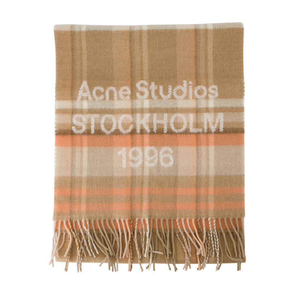 ACNE STUDIOS Unisex Wool Scarf for FW25 Season
