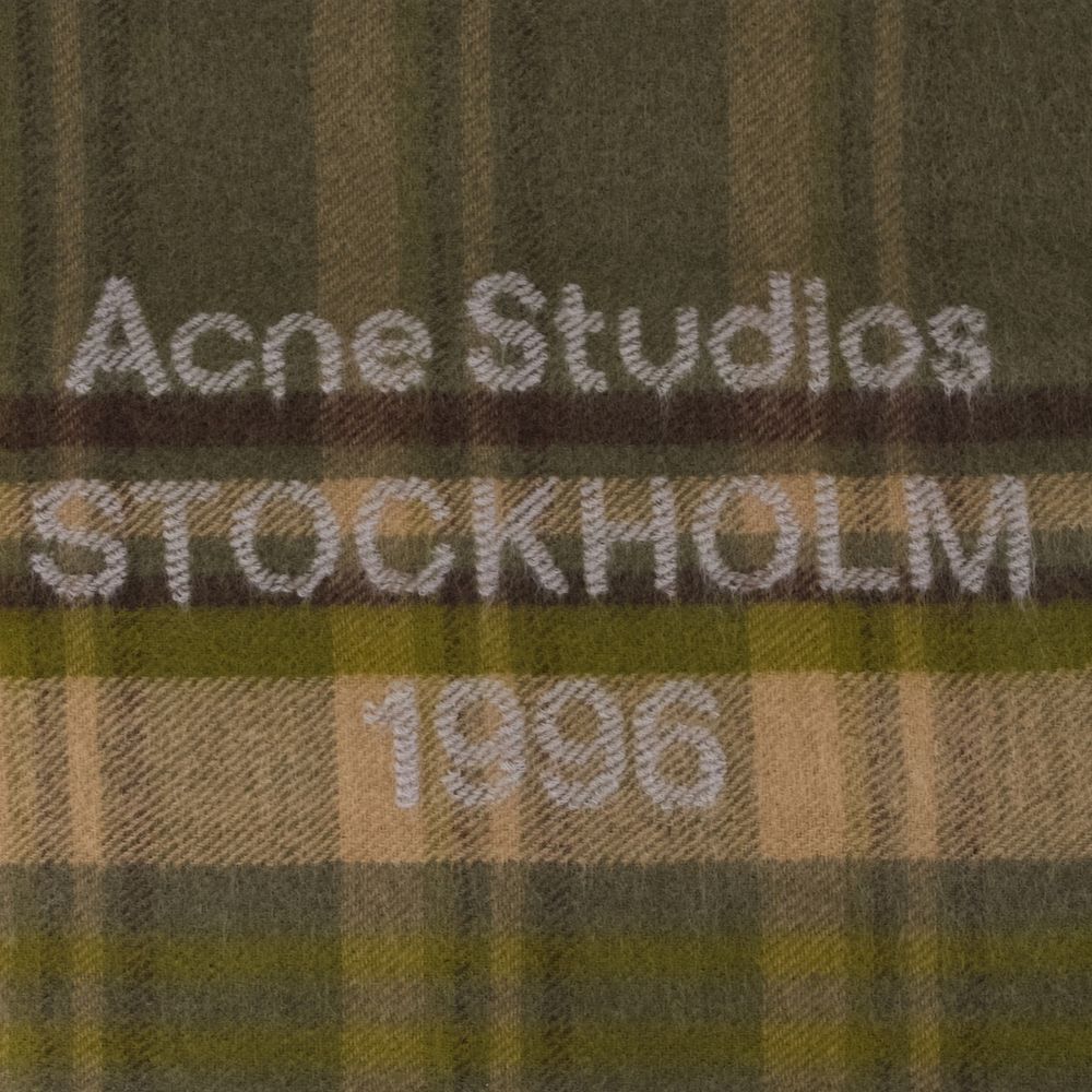 ACNE STUDIOS Unisex Wool Scarf - Fall/Winter 2025 Edition