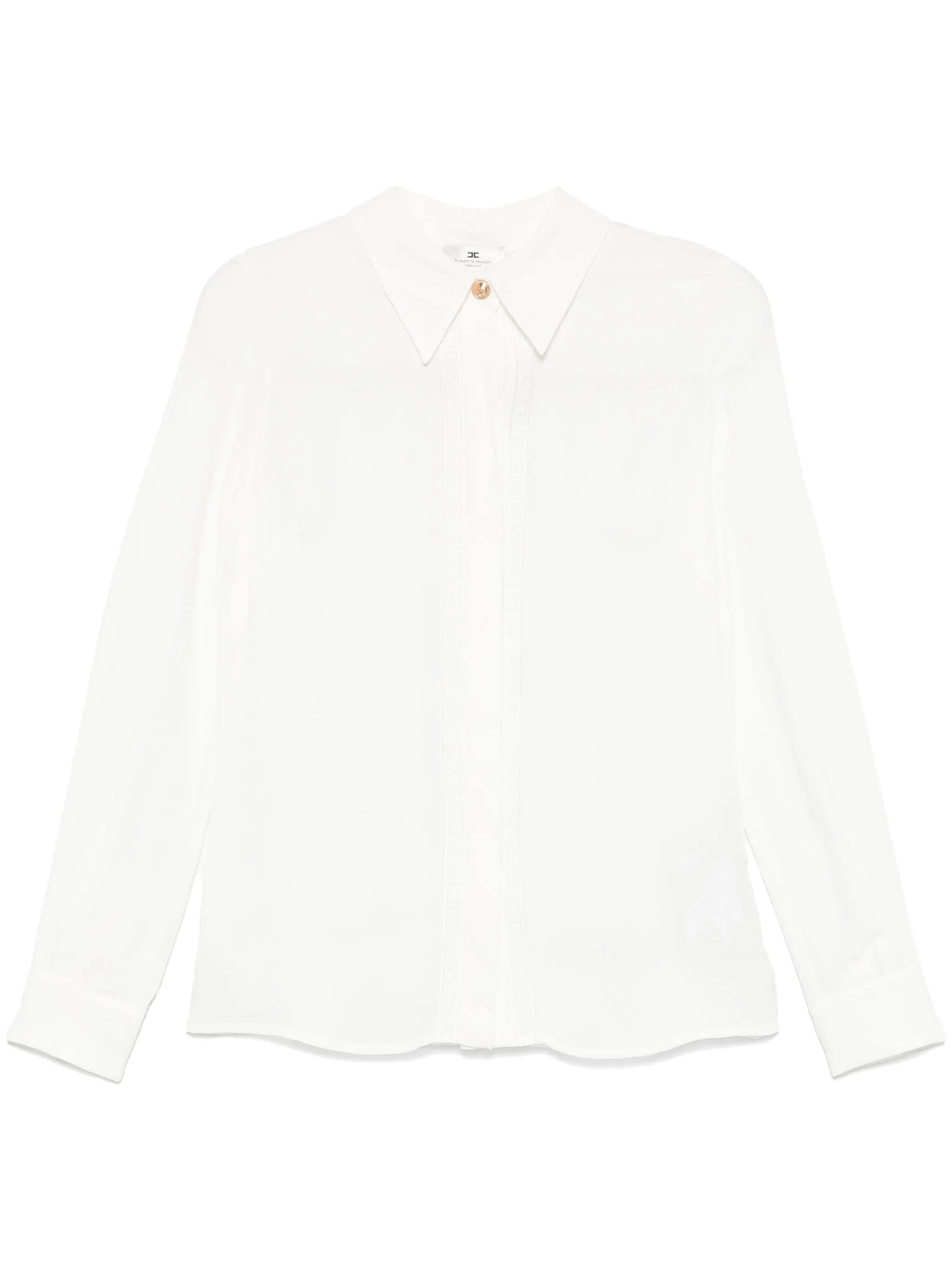 ELISABETTA FRANCHI Georgette Viscose Shirt for Women