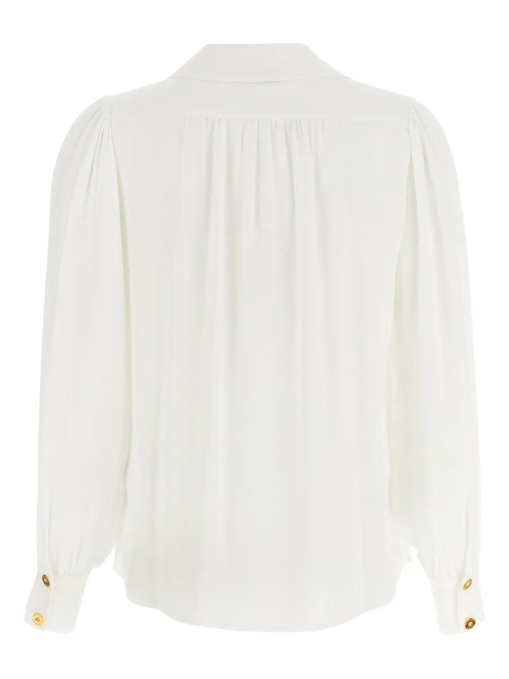 ELISABETTA FRANCHI Chic Blouse with Detachable Necklace for Women