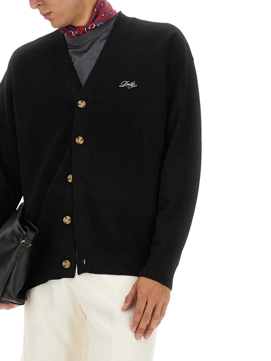DRÔLE DE MONSIEUR Sophisticated Merino Wool Sweater for Men - FW25