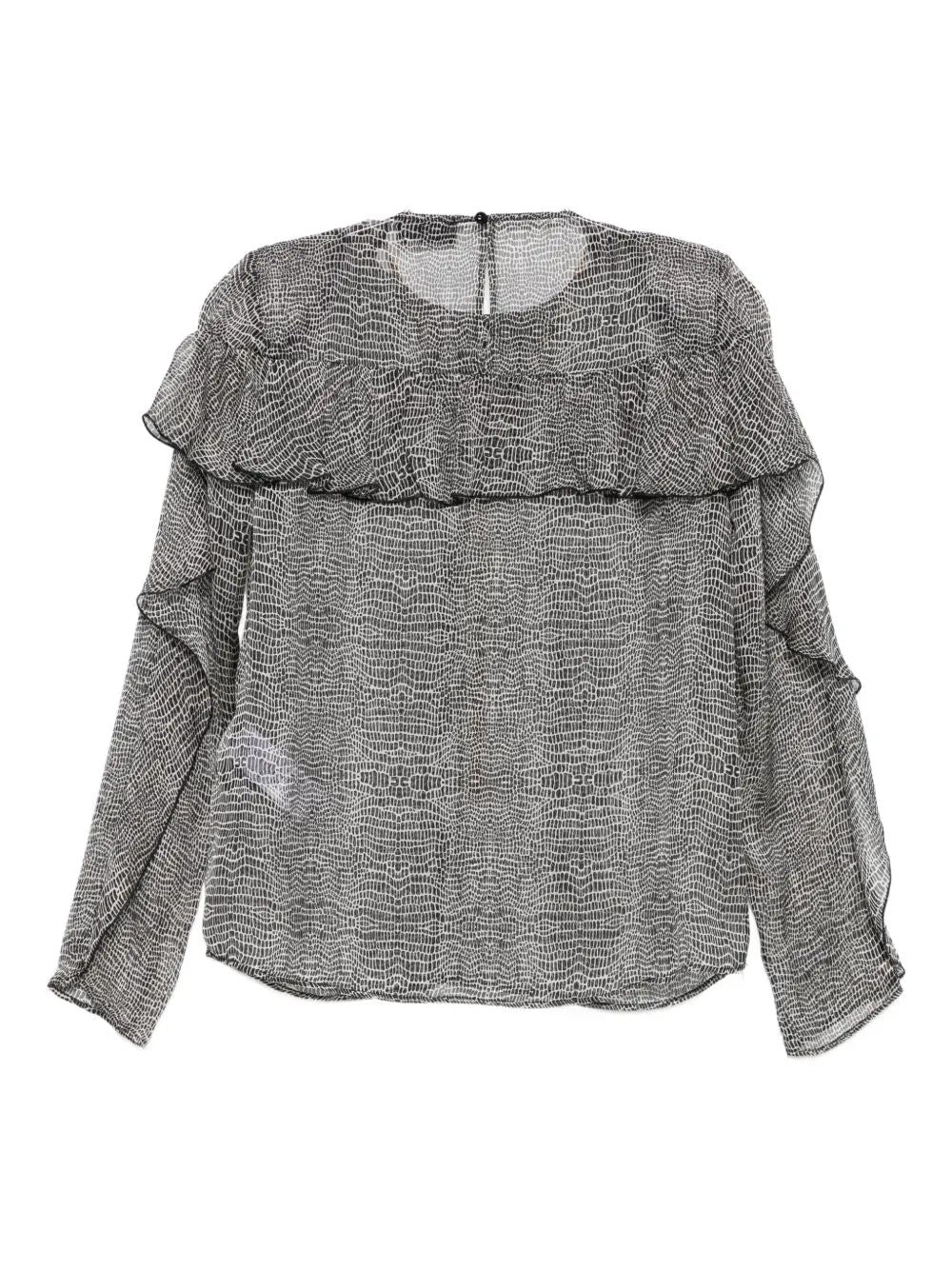 ELISABETTA FRANCHI Silk Shirt for Women - FW25 Collection