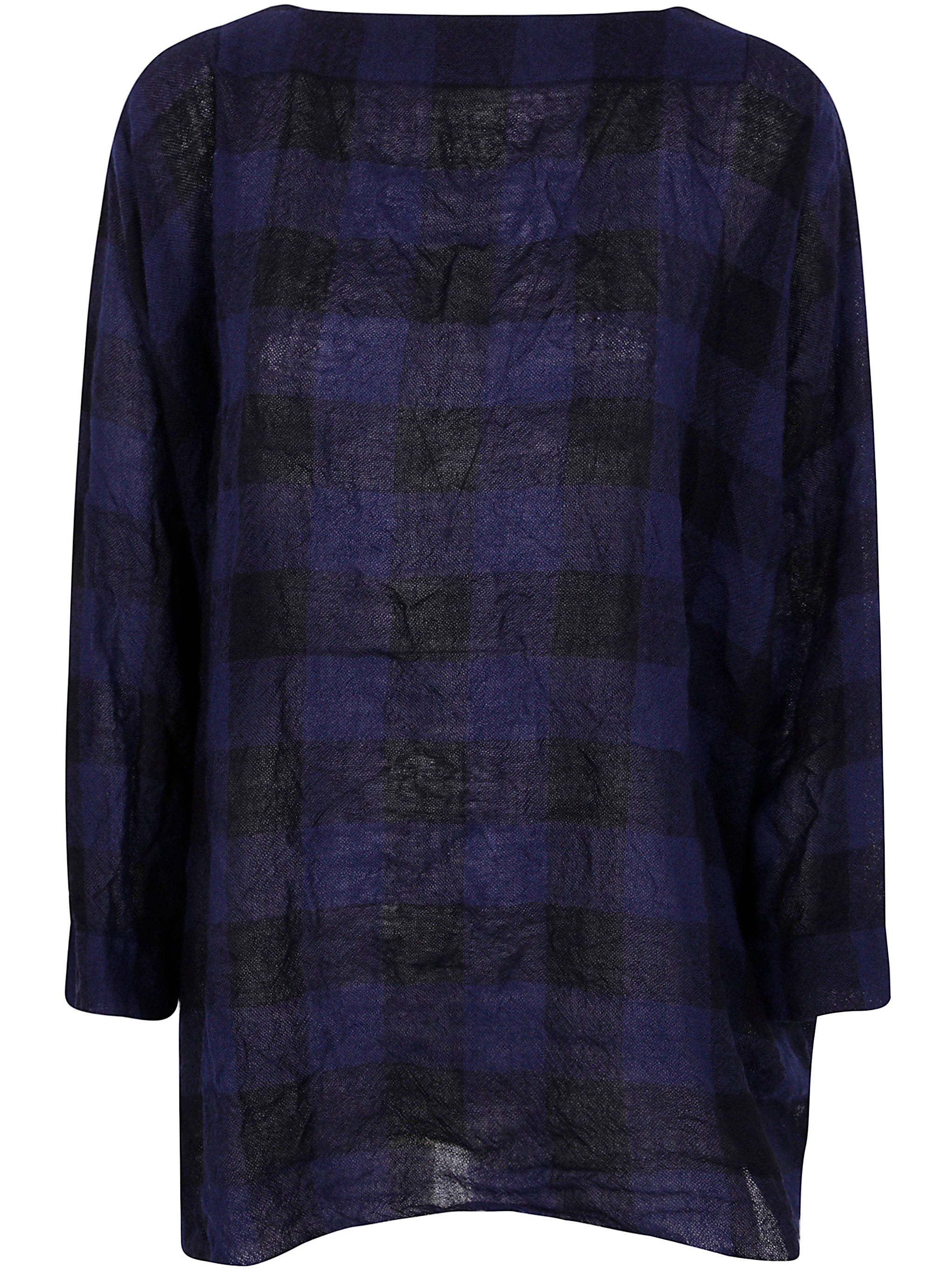 DANIELA GREGIS Checkered Design 5 cm Women's Shirt