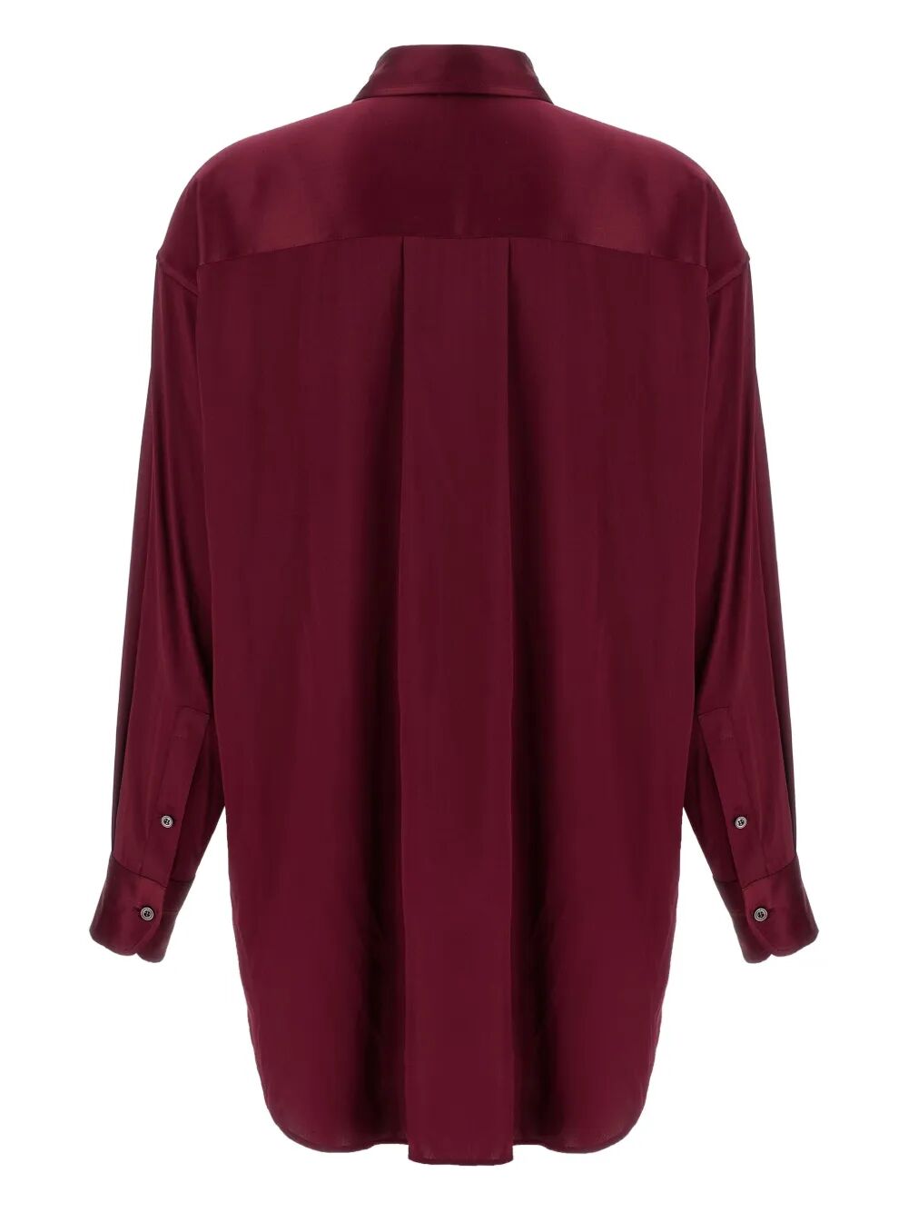 TOM FORD Silk Shirt with Slightly Asymmetric Bottom Edge for Women