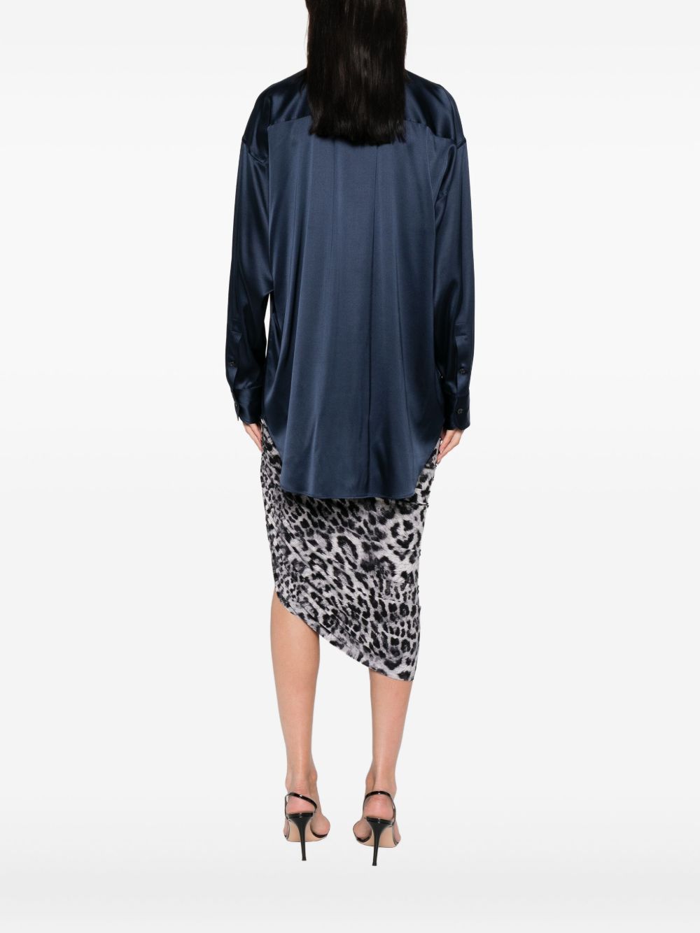 TOM FORD Elegant Long Sleeve Silk Shirt