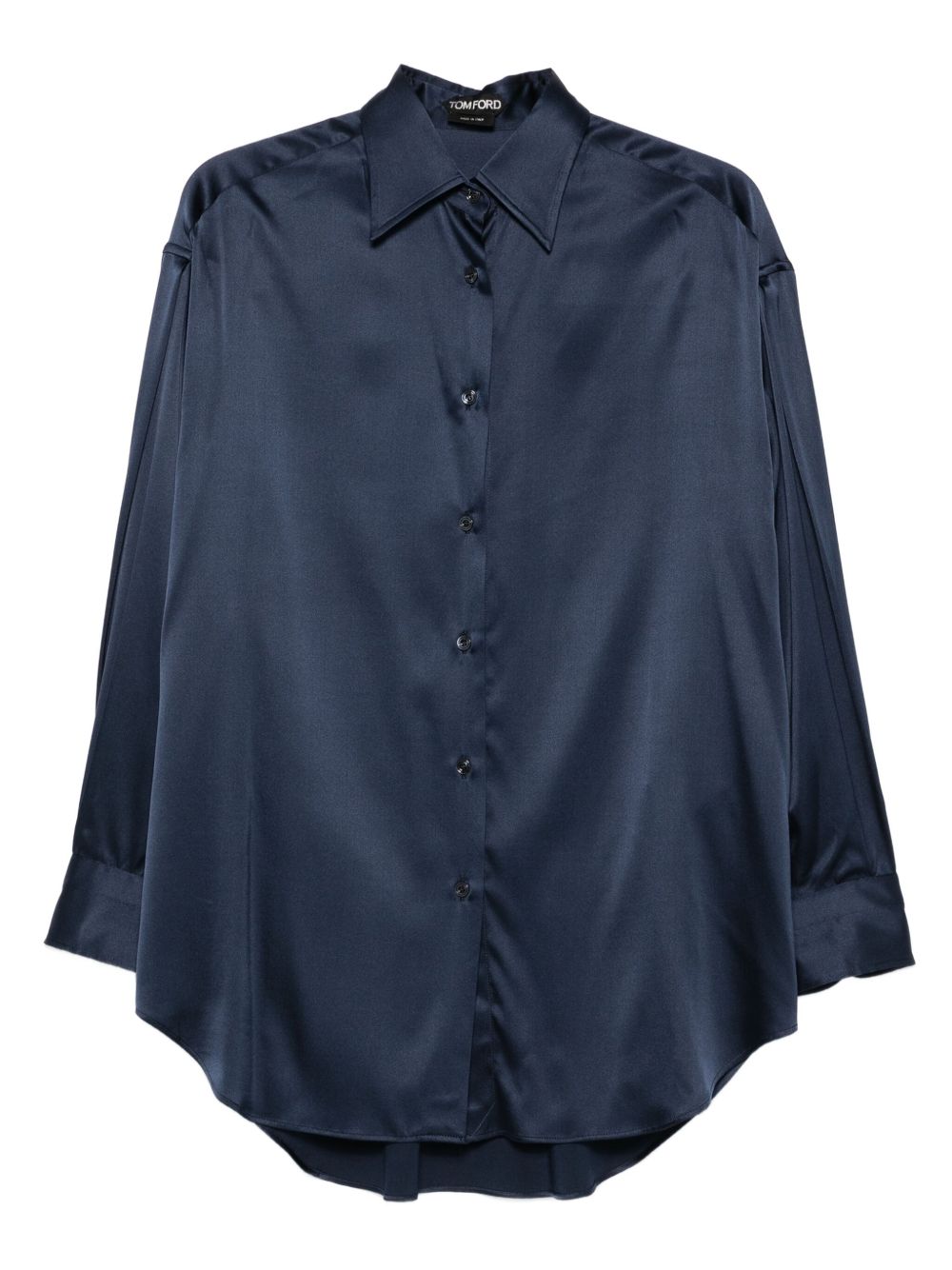 TOM FORD Elegant Long Sleeve Silk Shirt
