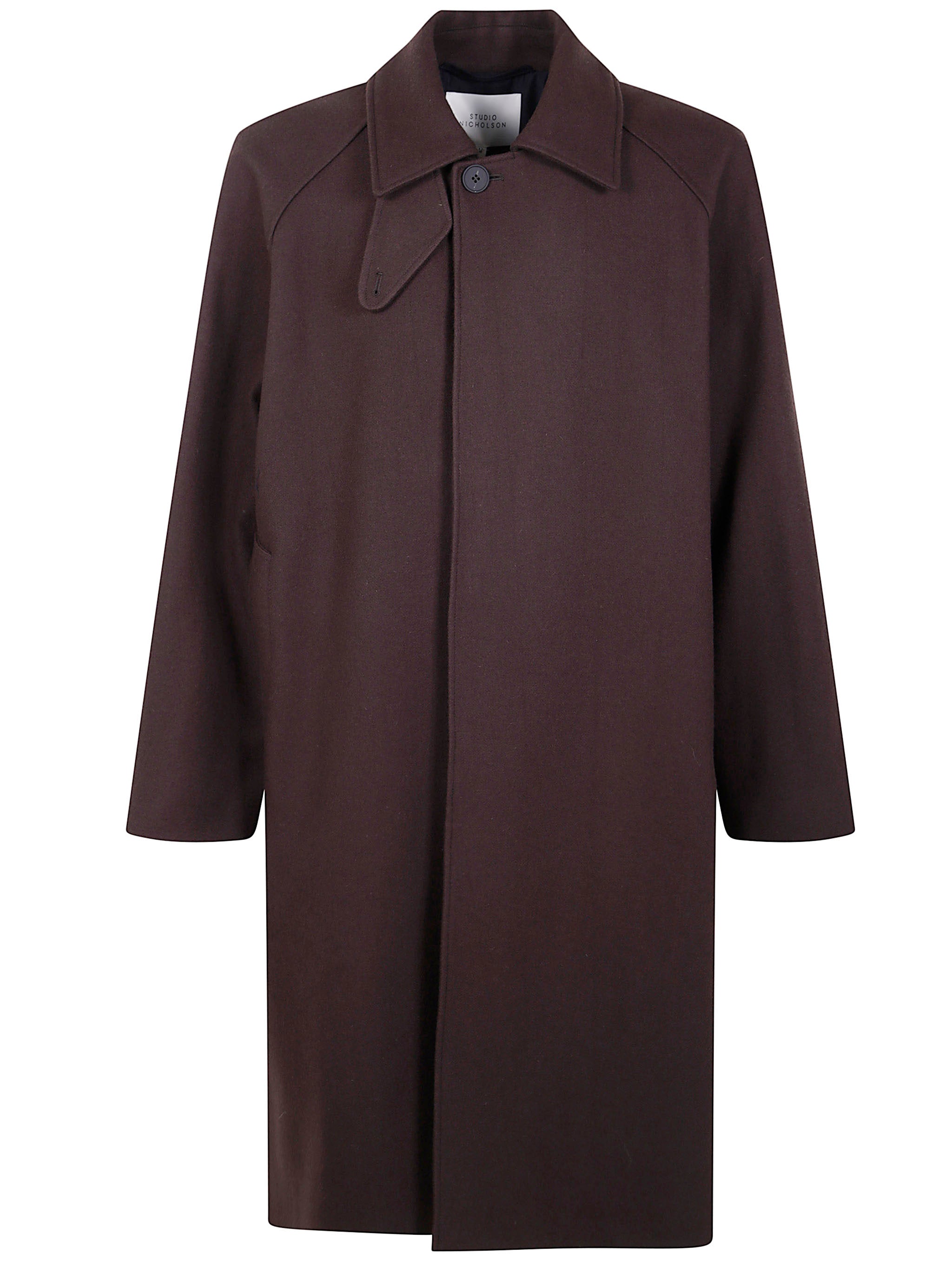 STUDIO NICHOLSON Raglan Wool Jacket for Men - FW25 Collection