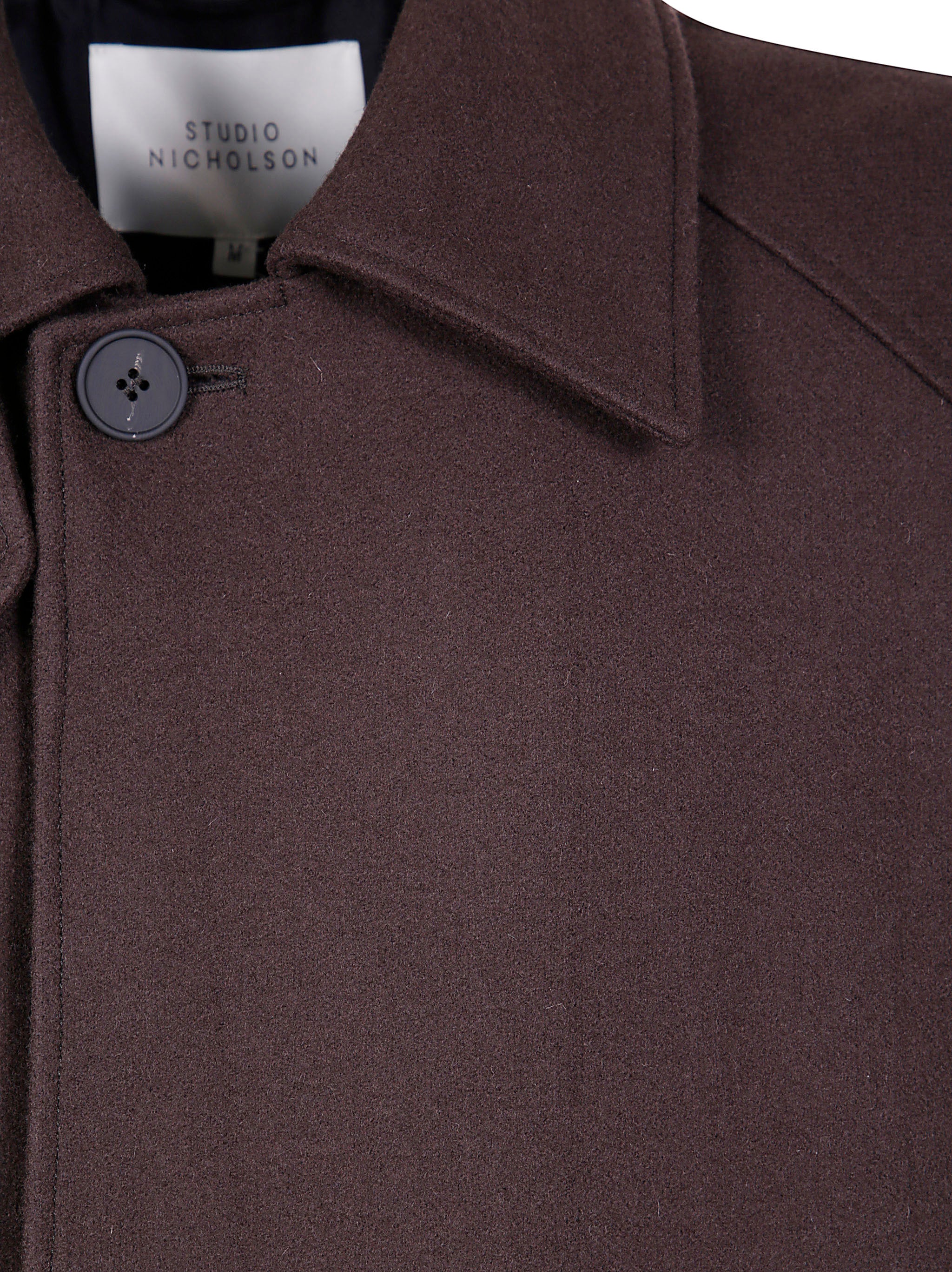 STUDIO NICHOLSON Raglan Wool Jacket for Men - FW25 Collection