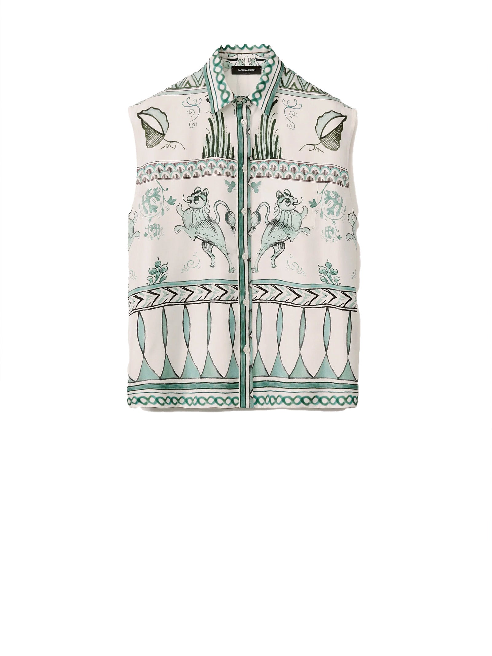 FABIANA FILIPPI Graphic Print Shirt for Women - SS25