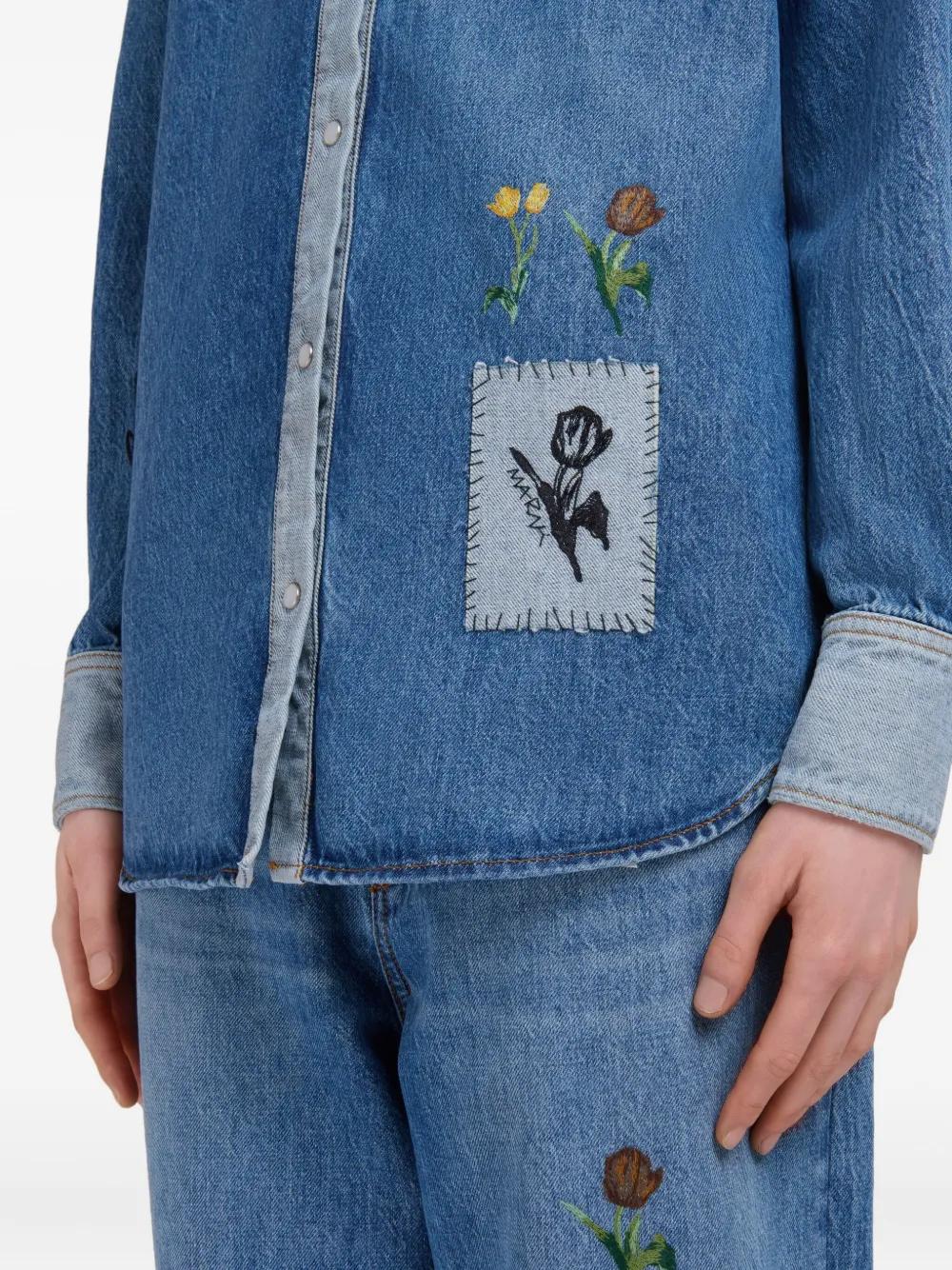 MARNI Denim Shirt for Women - Fall 2025