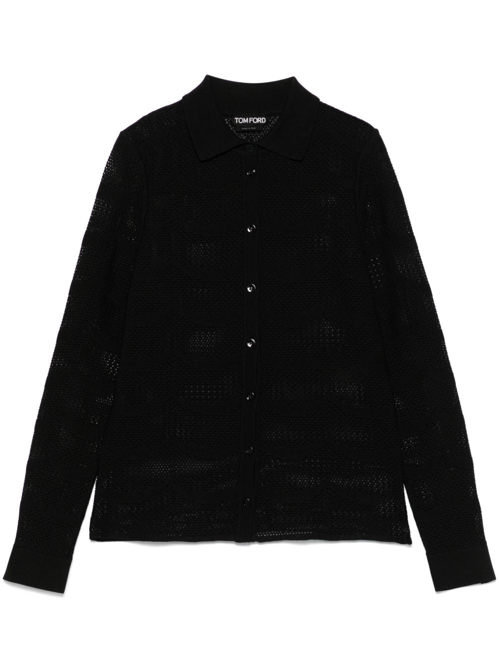 TOM FORD Cotton and Silk Button-Up Shirt for Women