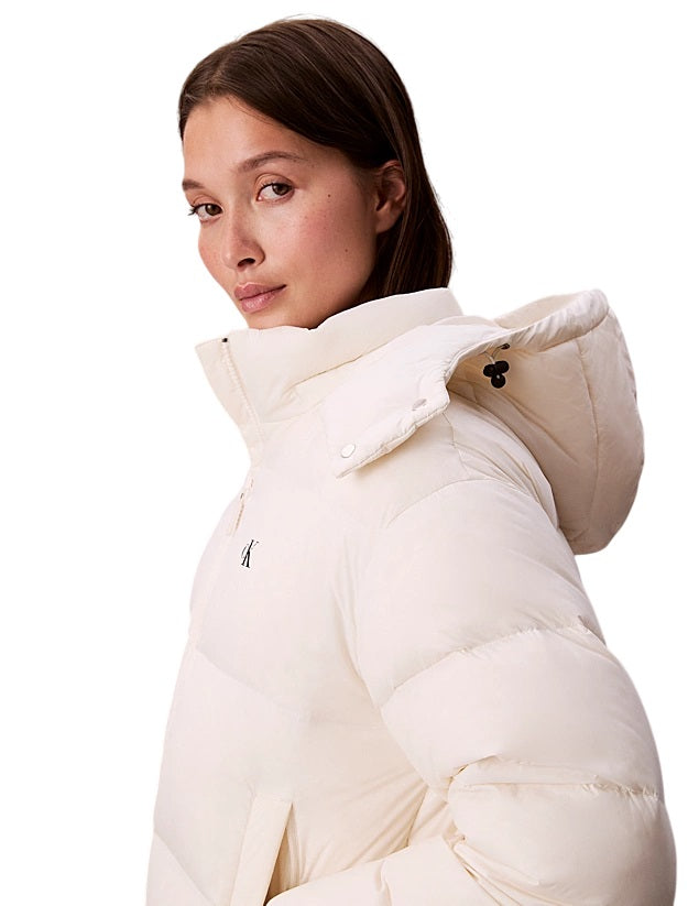 CALVIN KLEIN Cropped Boxy Fit Waterproof Jacket for Women