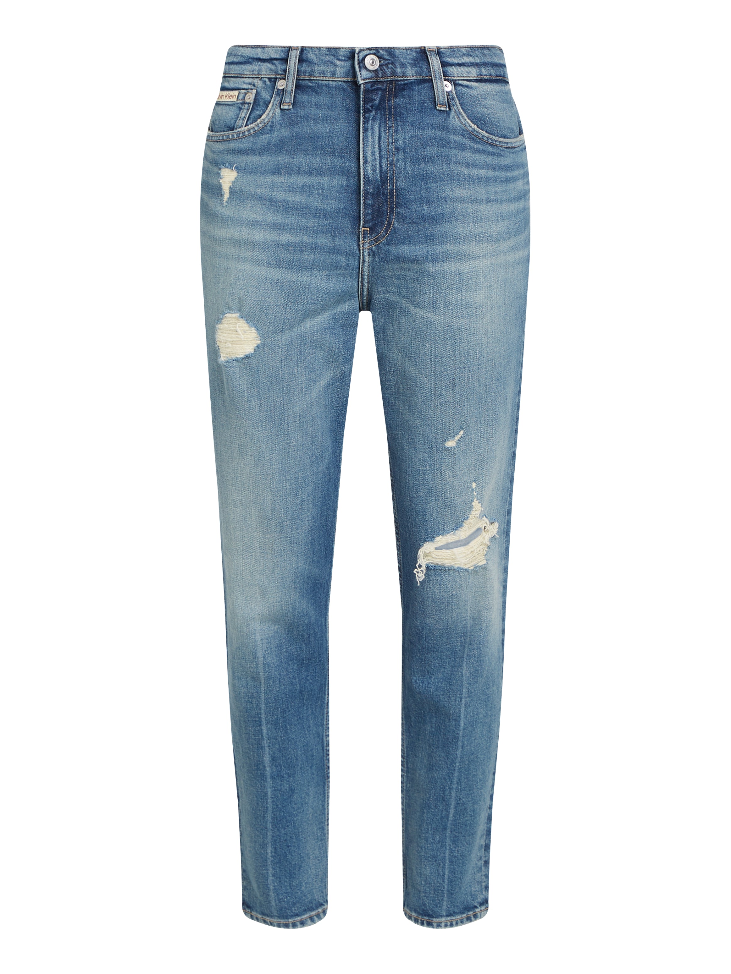 CALVIN KLEIN High-Waisted Mom Fit Jeans for Women