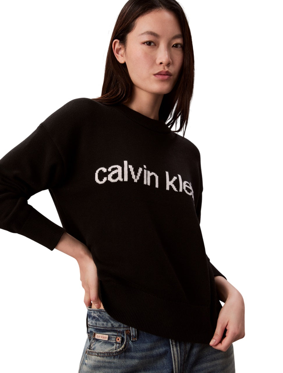 CALVIN KLEIN Regular Fit Women's Sweater