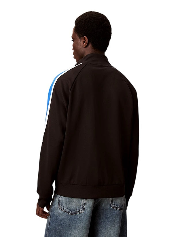 CALVIN KLEIN Relaxed Fit Mandarin Collar Sweatshirt for Men