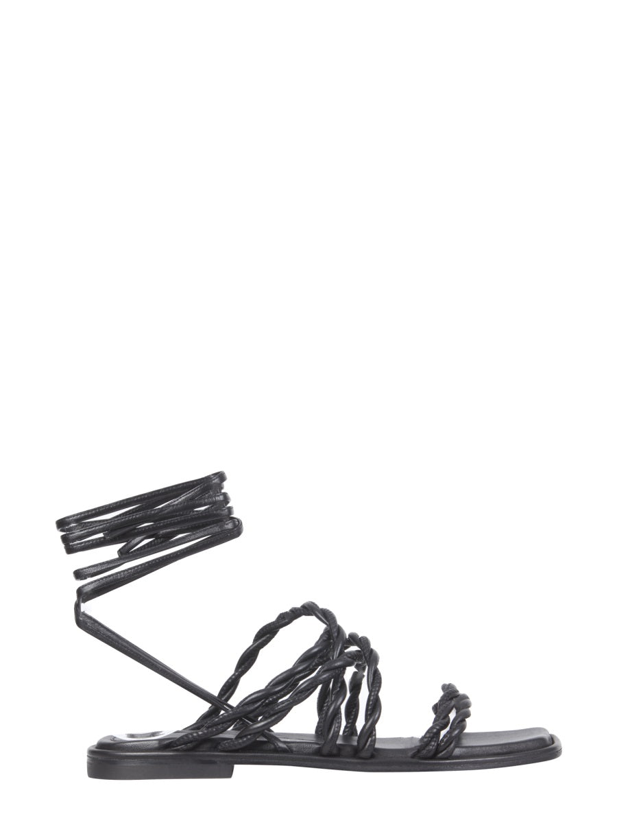 STUART WEITZMAN Mini Calypso Sandals with Slave Laces