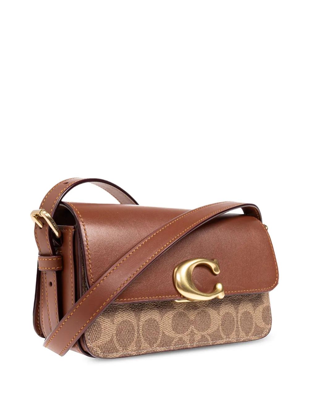COACH Signature Zoe Mini Shoulder Handbag