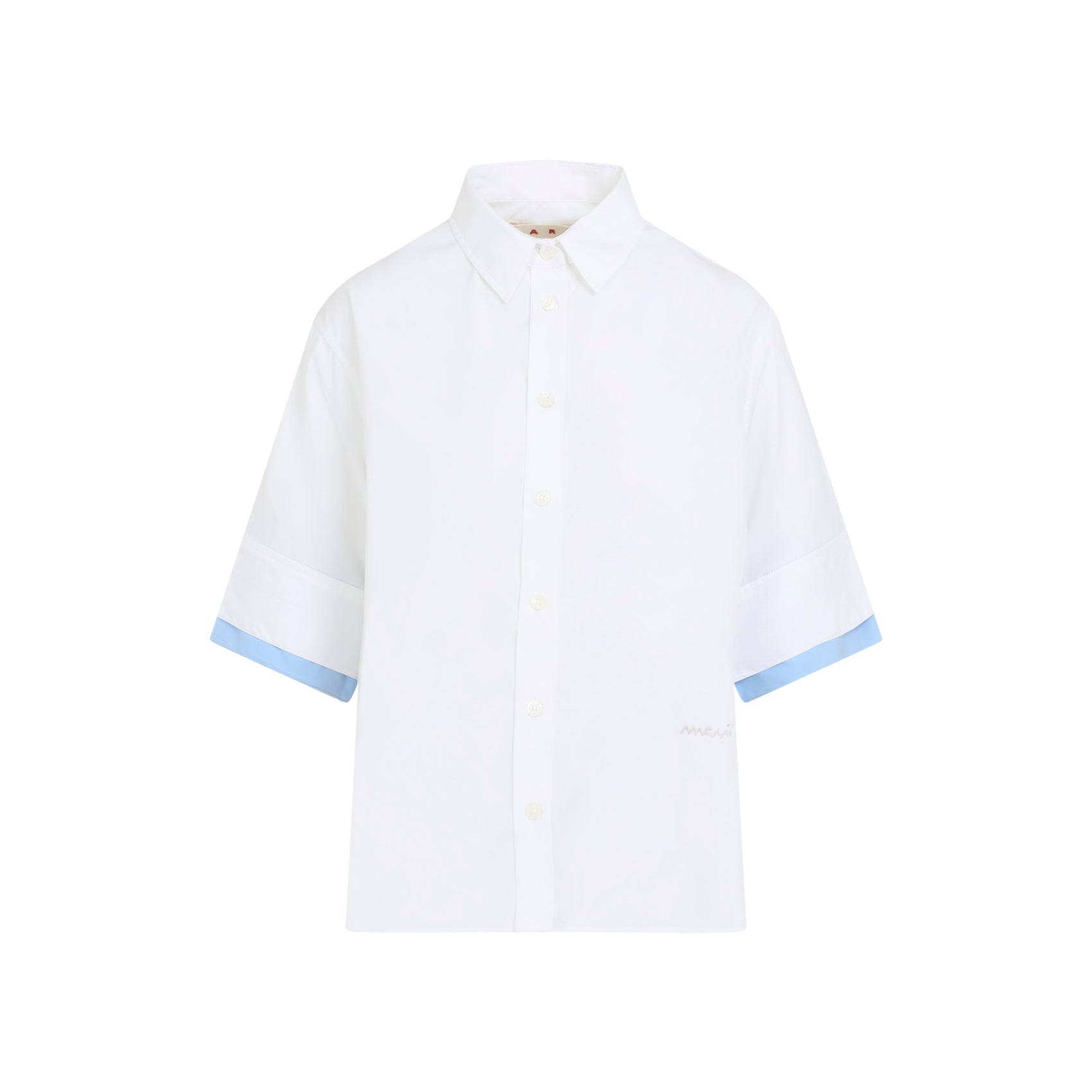 MARNI Essential Cotton Shirt for Women - FW25 Collection