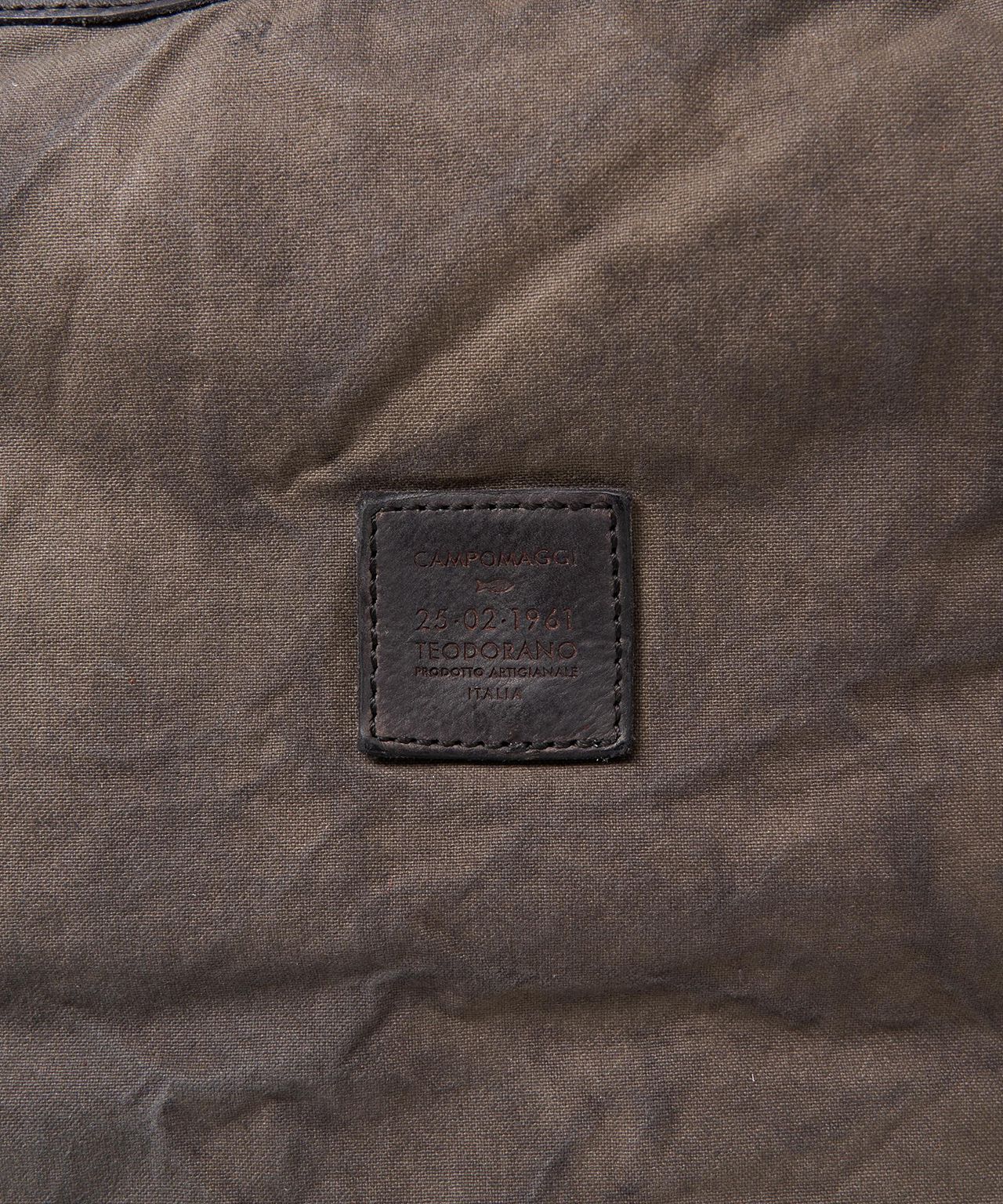 CAMPOMAGGI Business Handbag in Canvas and Leather - Perfect for the Modern Man