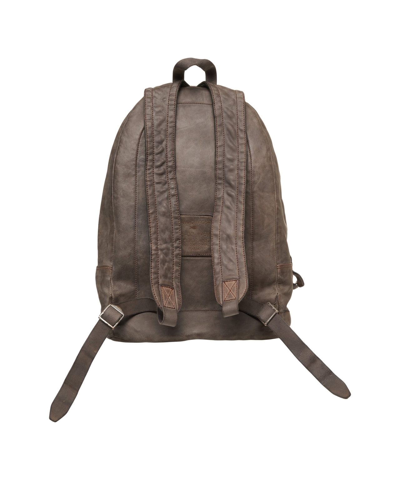 CAMPOMAGGI Vintage Leather Backpack - 29 x 44 x 19 cm