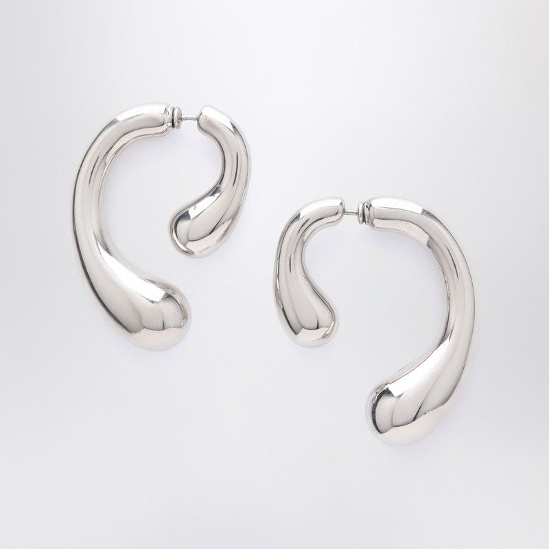 PANCONESI Drop Design Silver Earrings