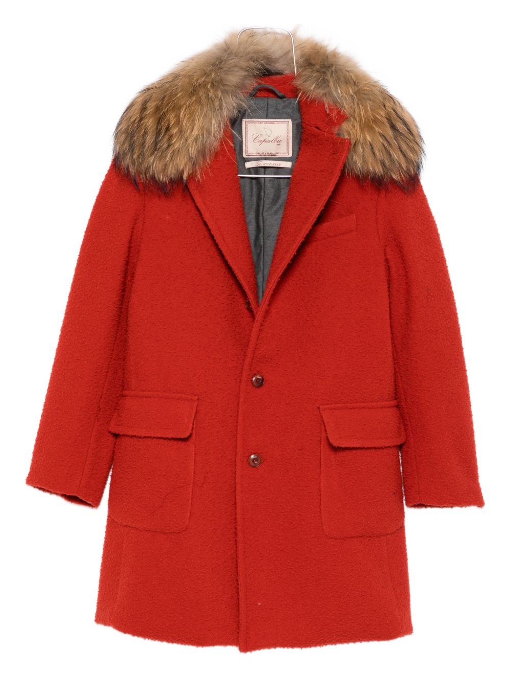 CAPALBIO Stylish Virgin Wool Jacket for Men - FW25