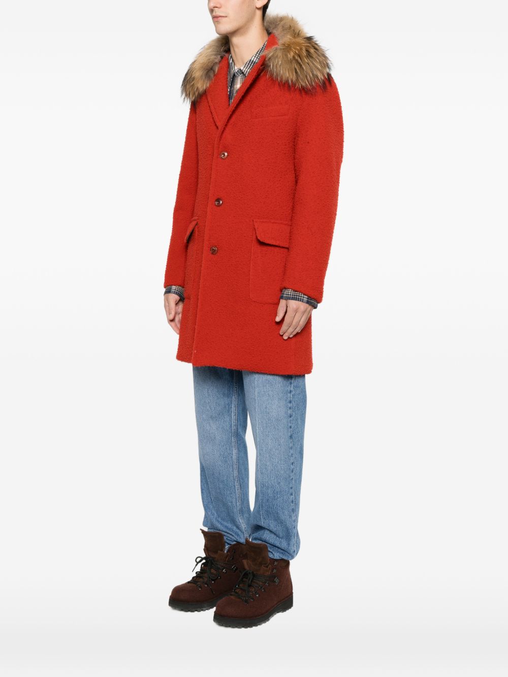 CAPALBIO Stylish Virgin Wool Jacket for Men - FW25