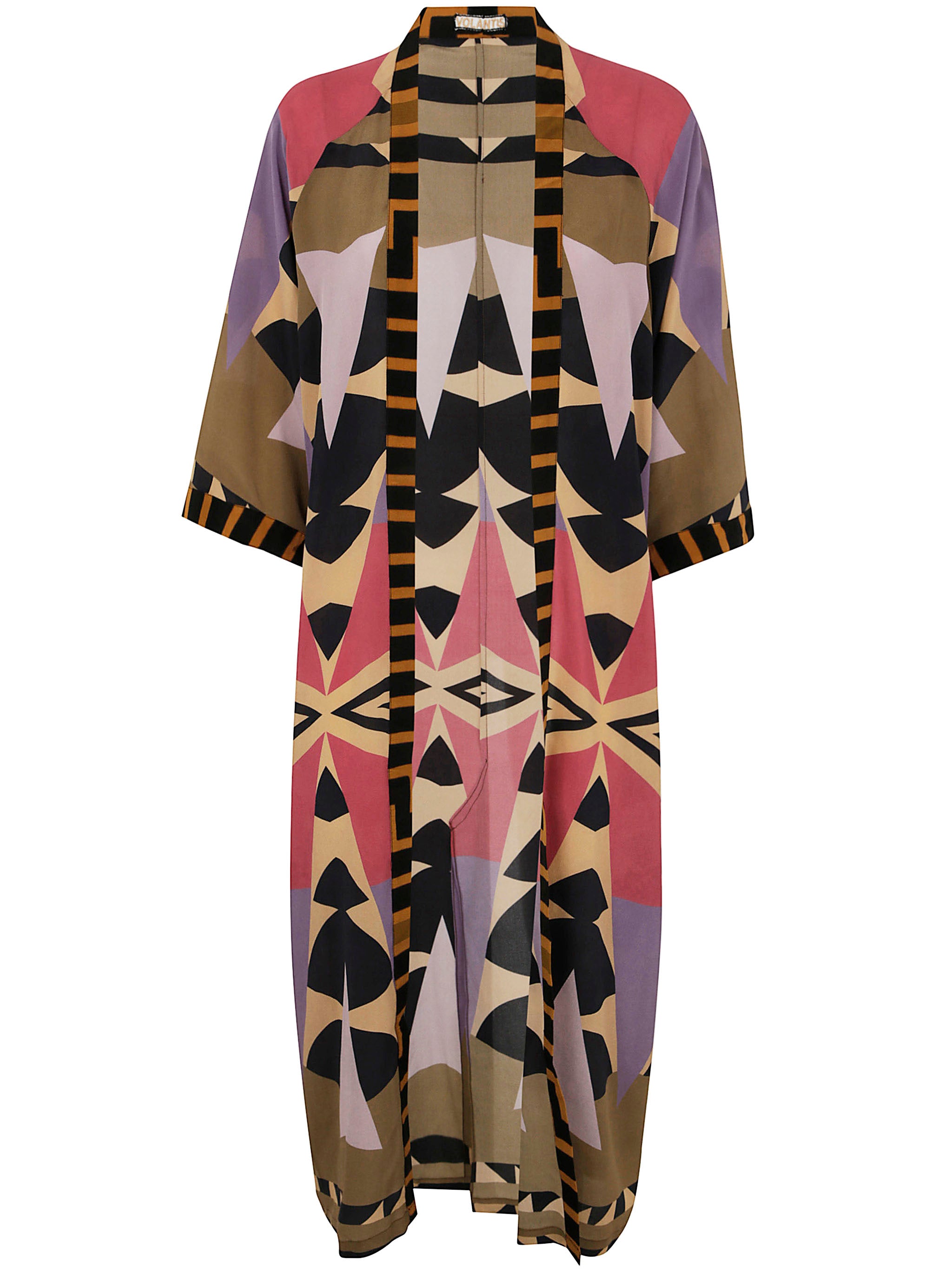 VOLANTIS Linen Kaftan Jacket