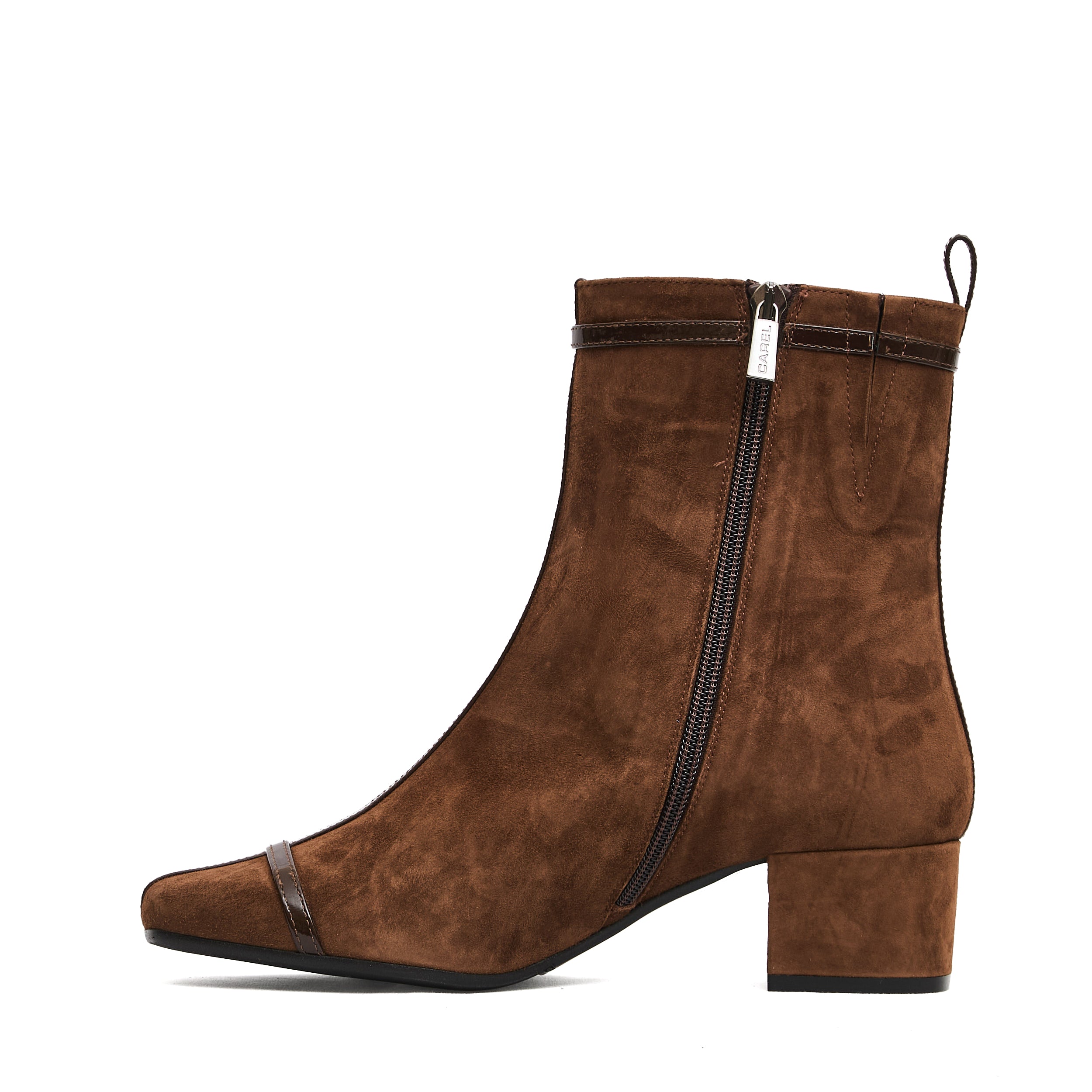 CAREL PARIS Chic 40mm Buckled Ankle Boots for Women