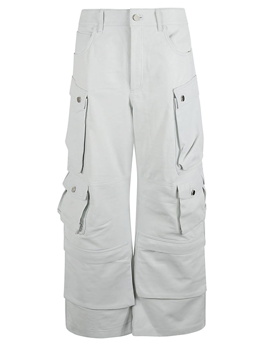FERMAS CLUB Women's Leather Cargo Pants - FW23 Collection