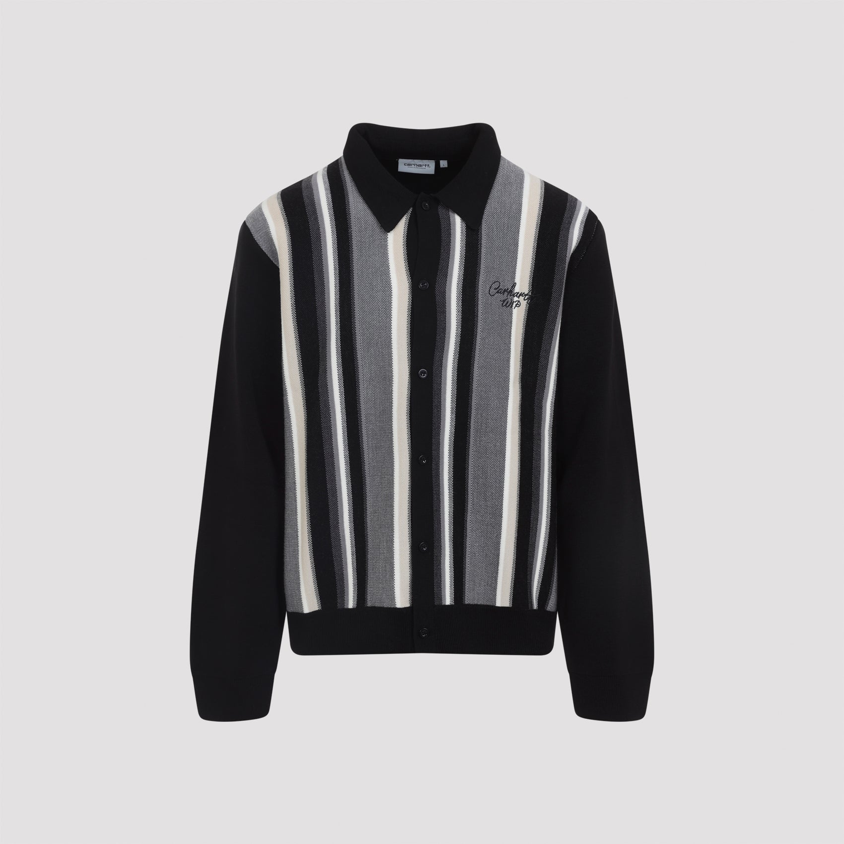 CARHARTT WIP Men's Stylish Cardigan with Pointed Collar