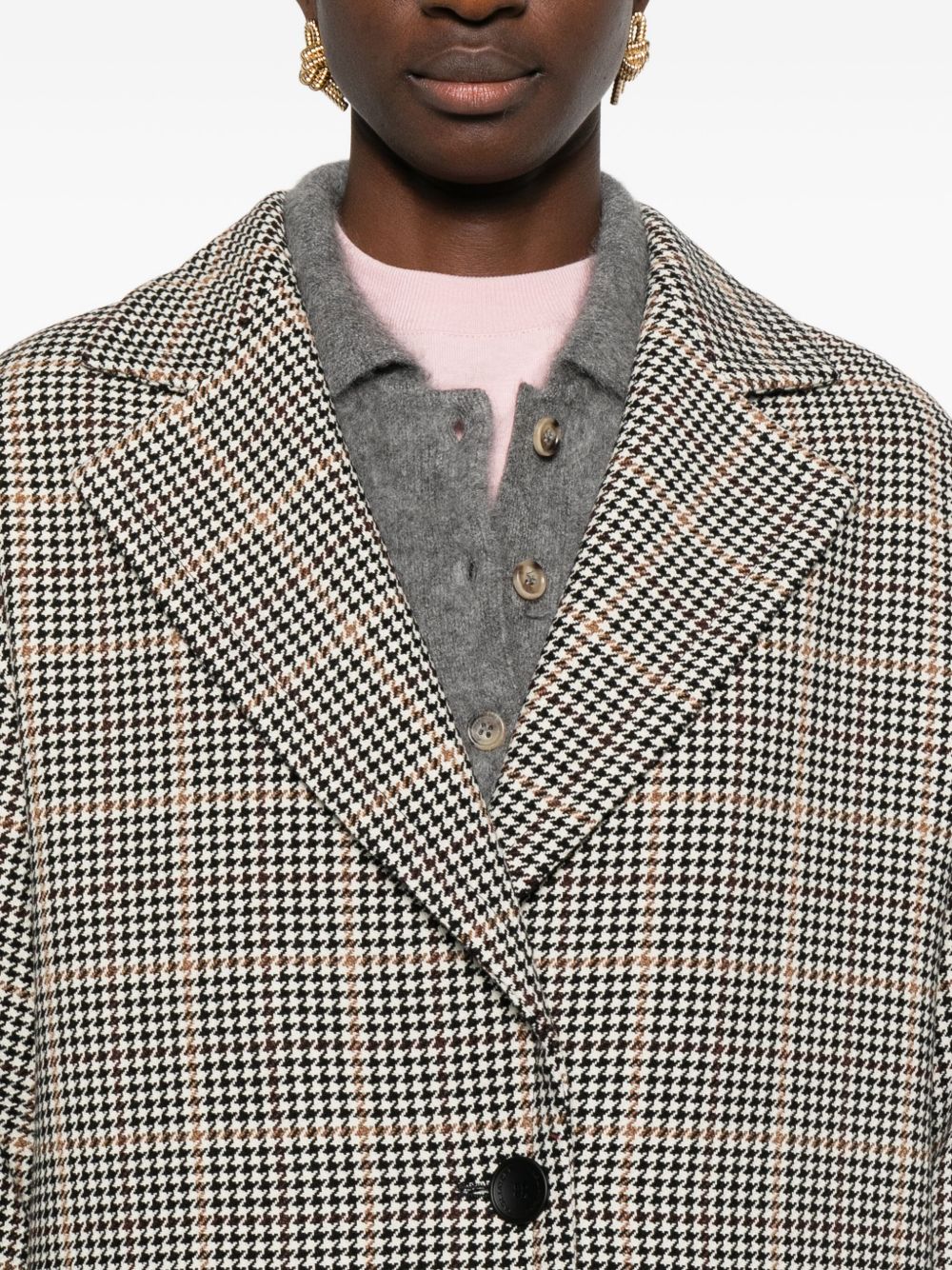 TAGLIATORE Wool Single-Breasted Jacket