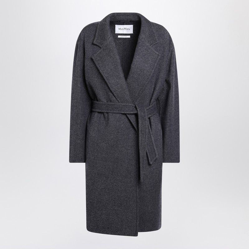 MAX MARA Wool Jacket with Denim Effect