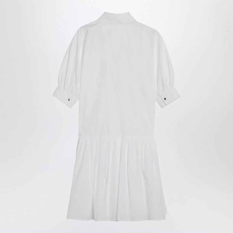 MAX MARA STUDIO Short Cotton Shirt Dress