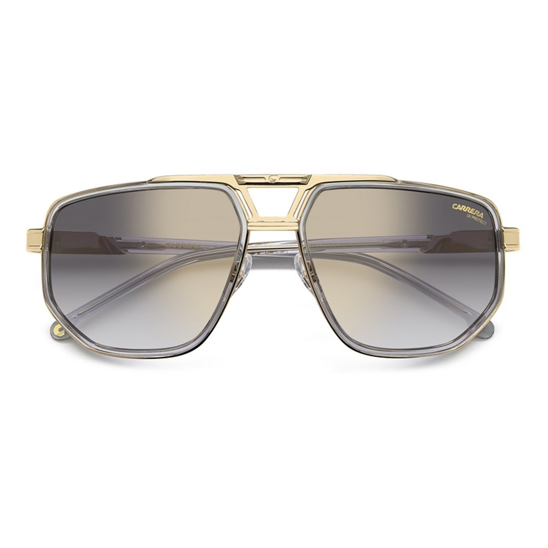 CARRERA Sleek Men's Sunglasses with Gold Mirror Lenses