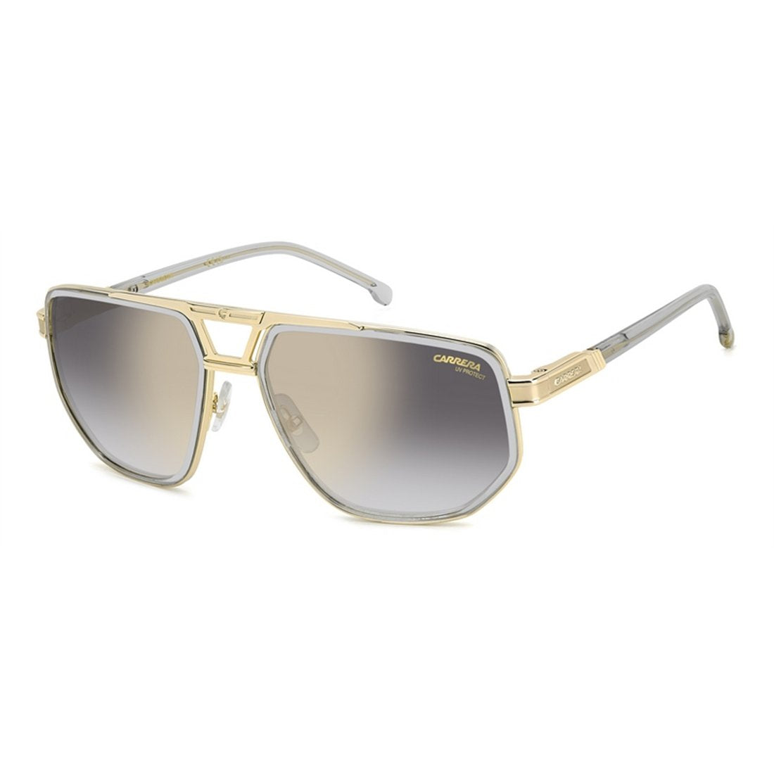 CARRERA Sleek Men's Sunglasses with Gold Mirror Lenses