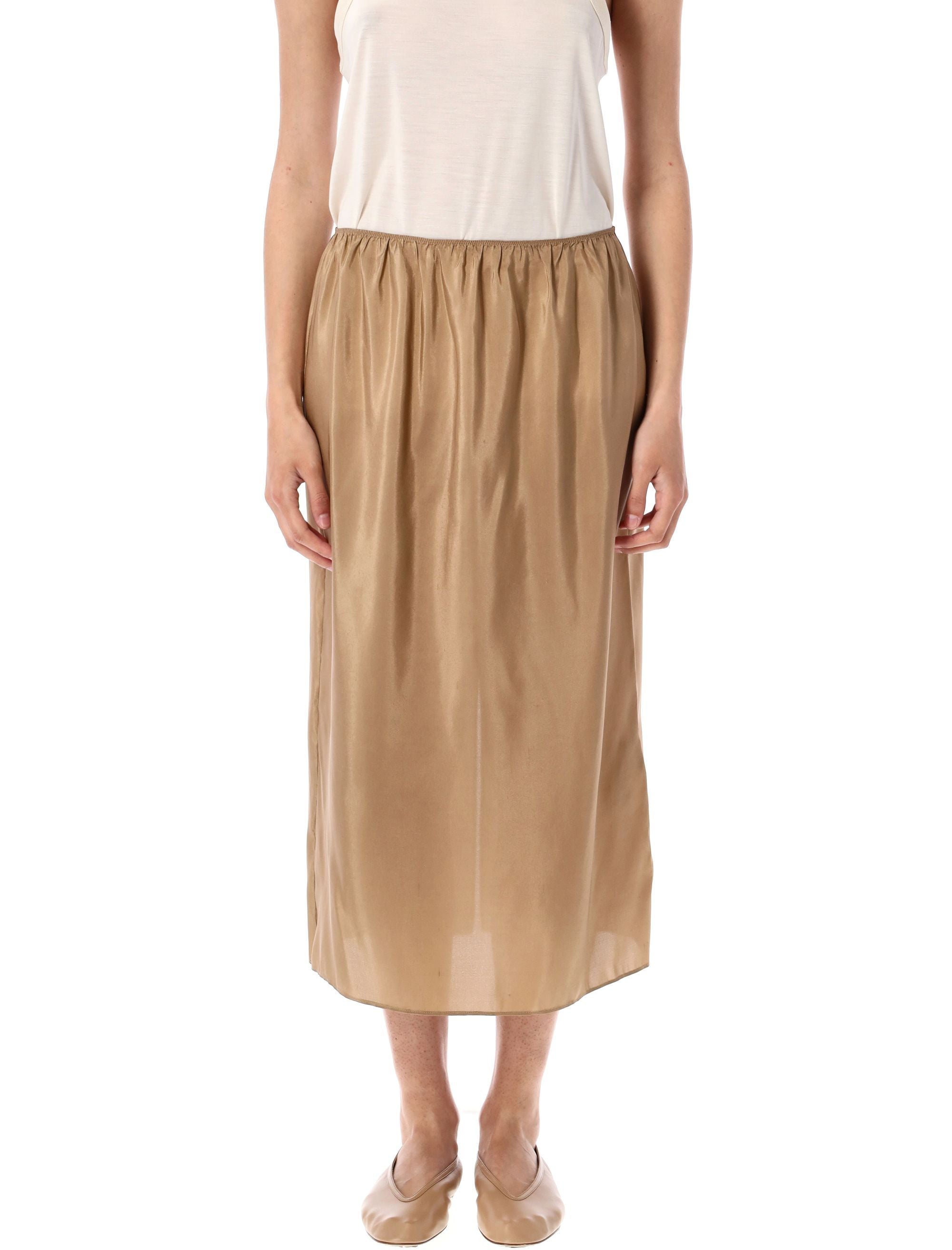 CARVEN Satin Midi Skirt - Size 36