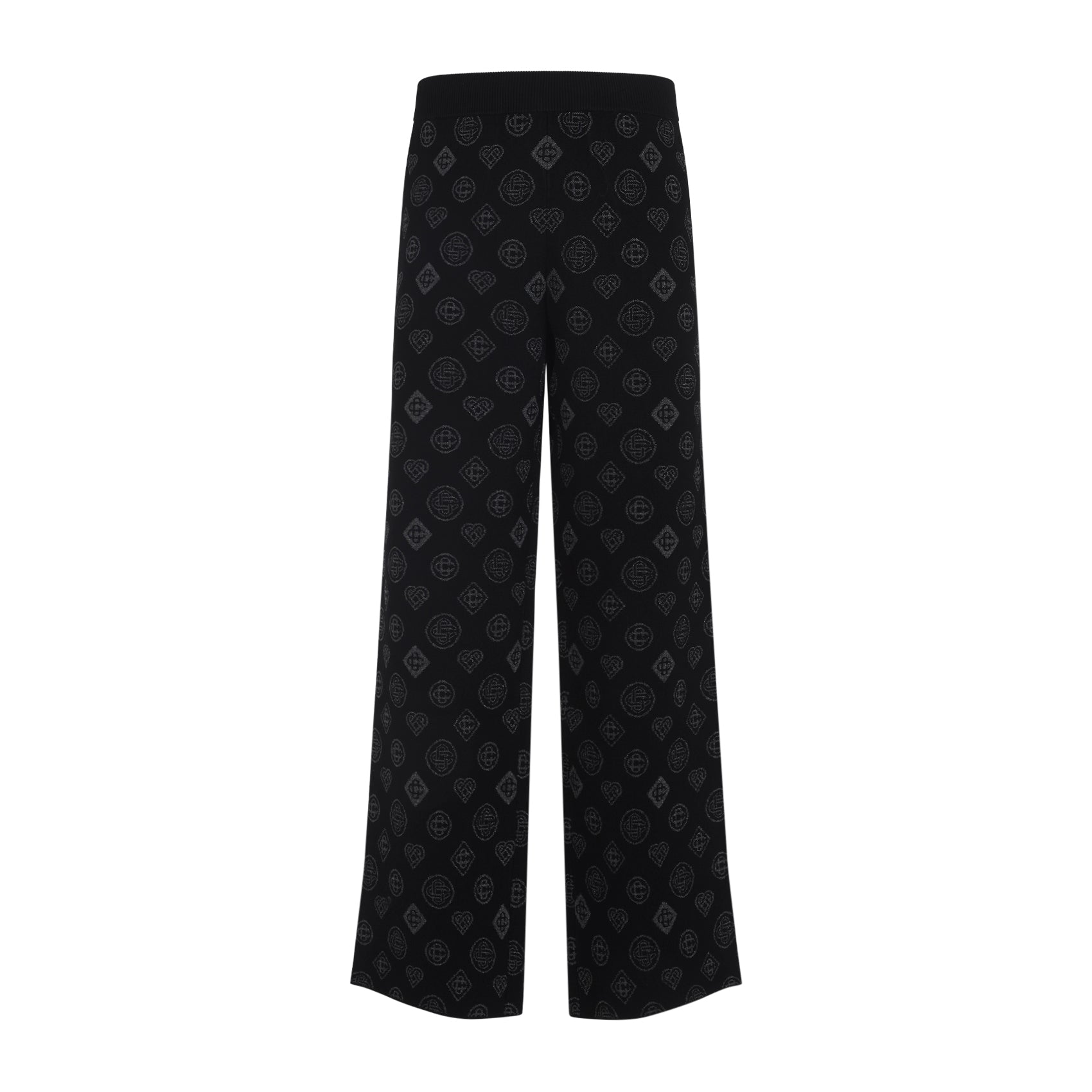 CASABLANCA Wide Leg Jacquard Trousers for Men