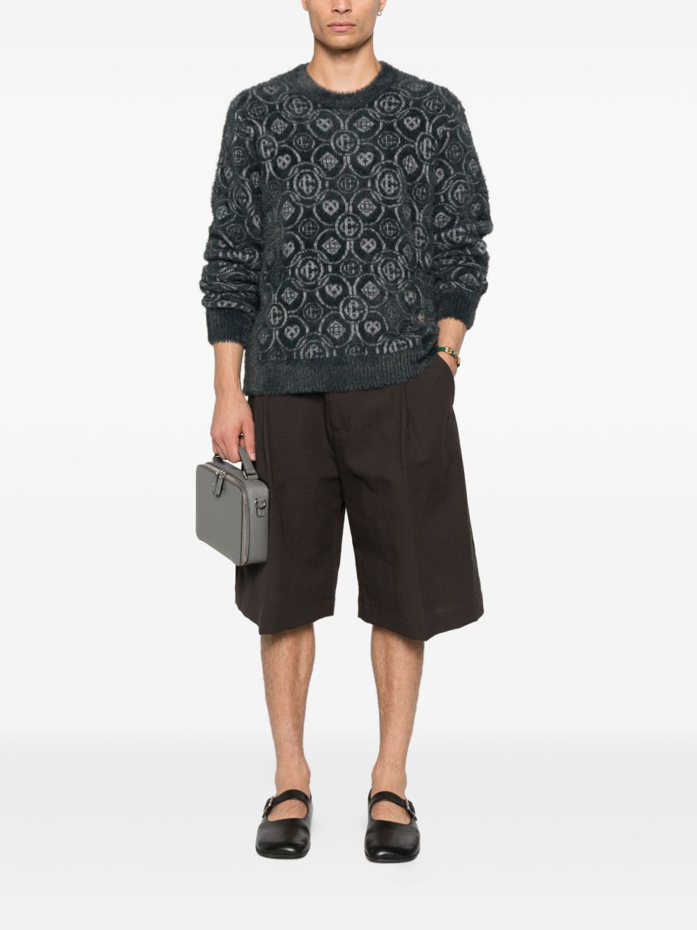 CASABLANCA Chic Relaxed-Fit Sweater for Men