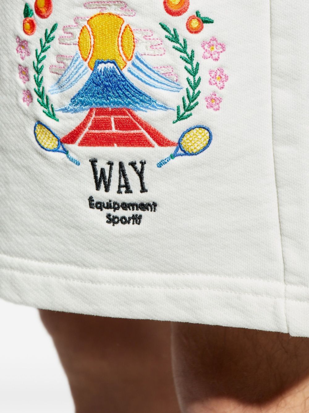 CASABLANCA Stylish Cotton Mini Shorts for Men