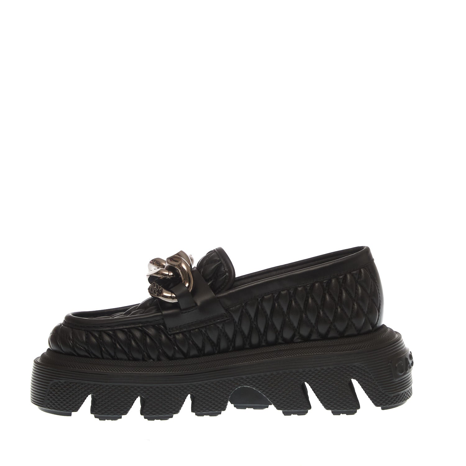 CASADEI Elegant Quilted Leather Moccasins