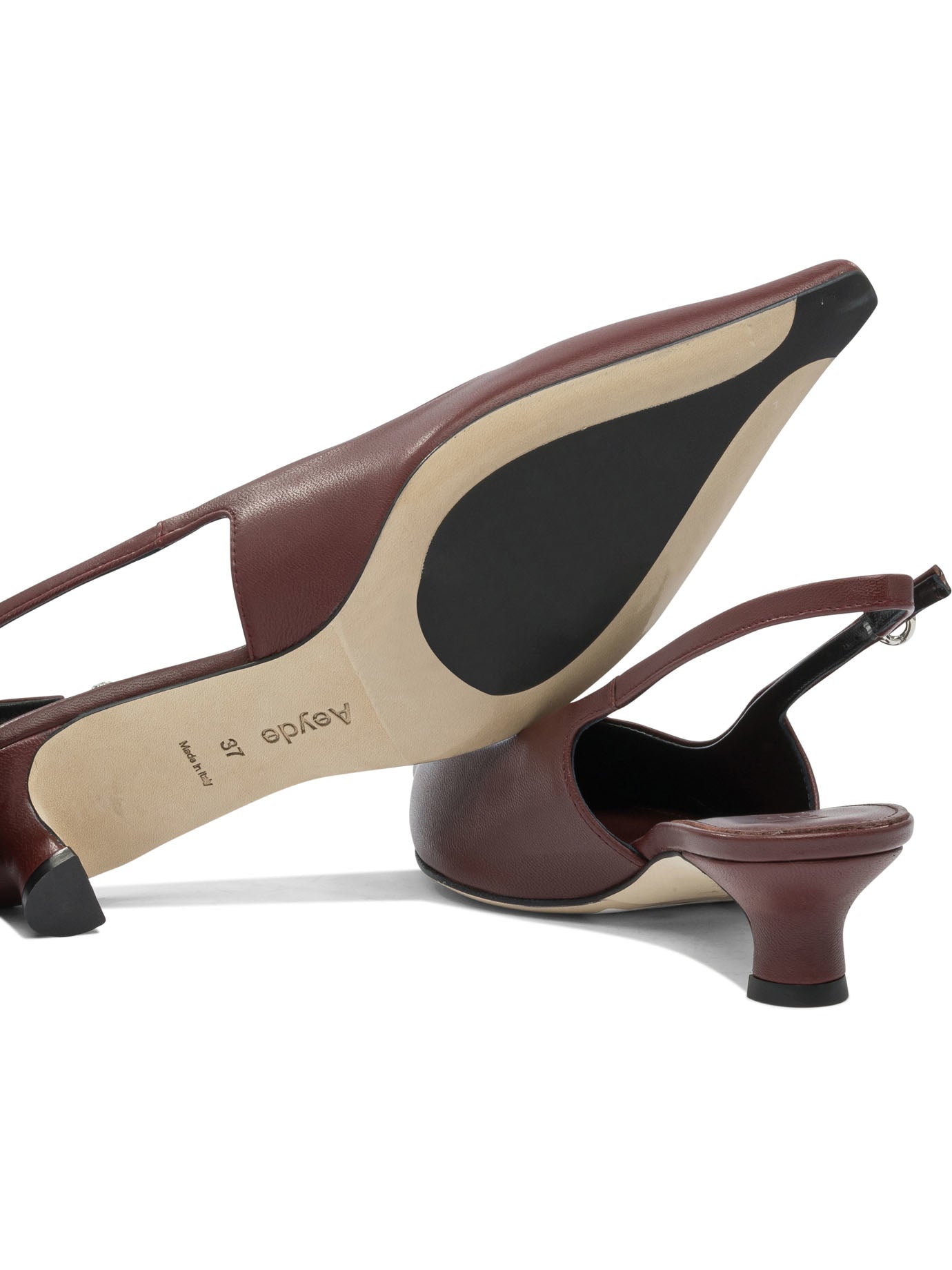 AEYDE Elegant Rubber-heeled Pumps for Women