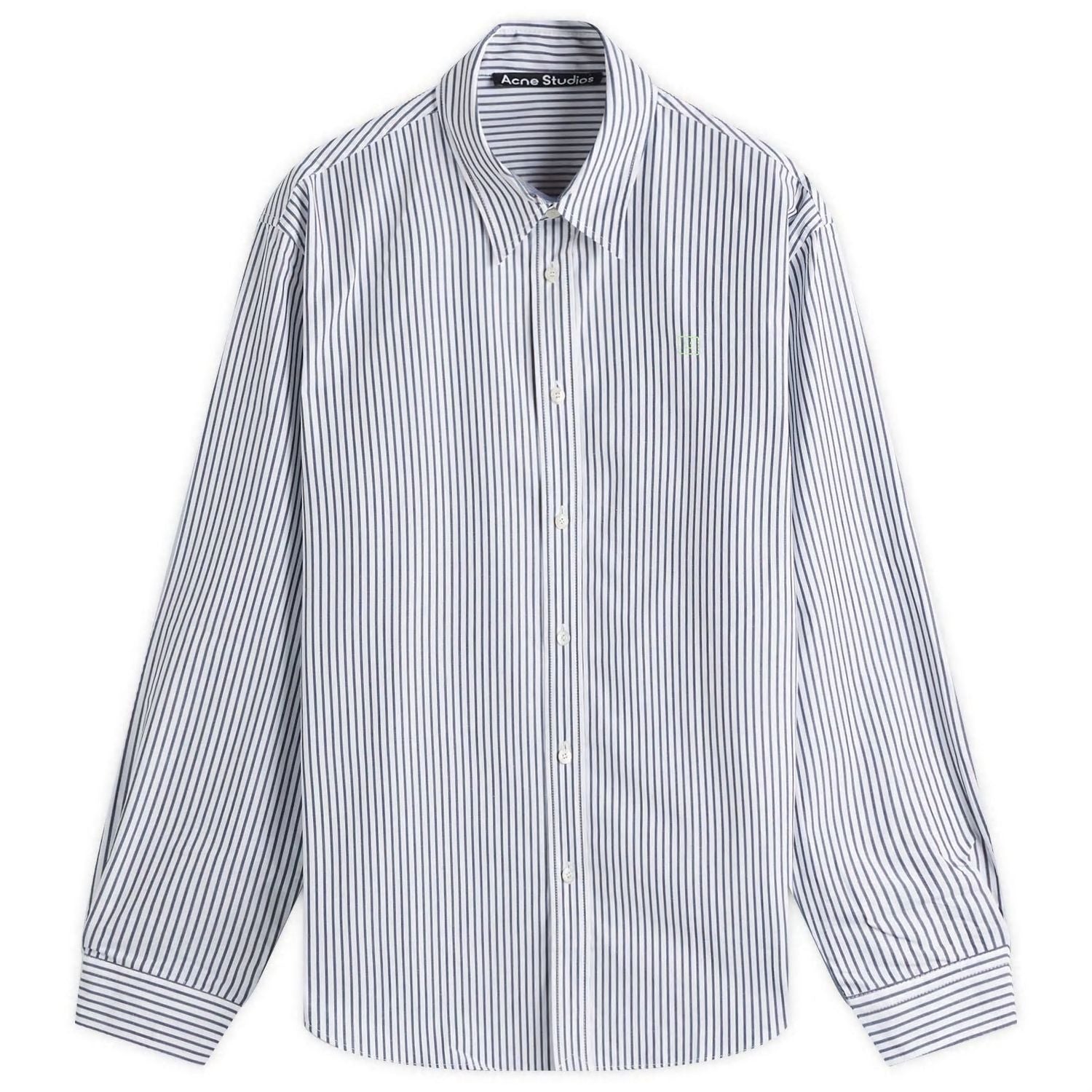 ACNE STUDIOS Mini Striped Heavy Poplin Shirt